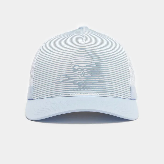 3d Skull and T039s Interlock Knit Trucker Hat Drizzle MenGolf GFORE Hats