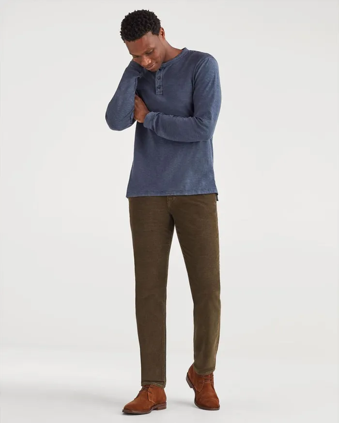 7 For All Mankind Pants Corduroy Slim Chino In Fatigue Fatigue 8211 Men
