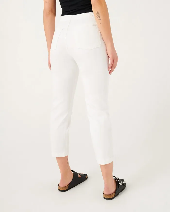 7 For All Mankind Pants Slim Jogger In Clean White Clean White 8211 Women