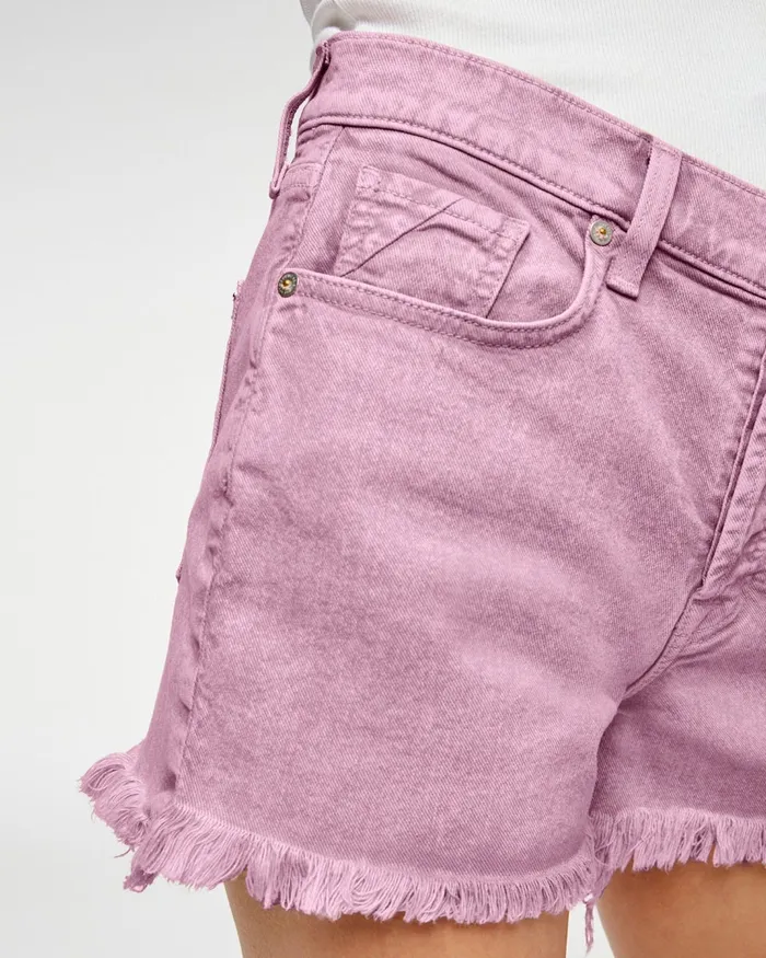 7 For All Mankind Shorts and Skirts Monroe CutOff Short In Mineral Sorbet Mineral Sorbet 8211 Women