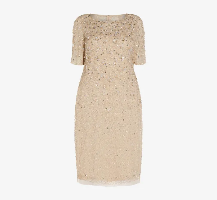 Adrianna Papell Beaded Cocktail Dress In Dusty Emerald Dusty Emerald Women Cocktail Dresses Adrianna Papell Beaded Cocktail Dress In Dusty Emerald Dusty Emerald Women Cocktail Dresses