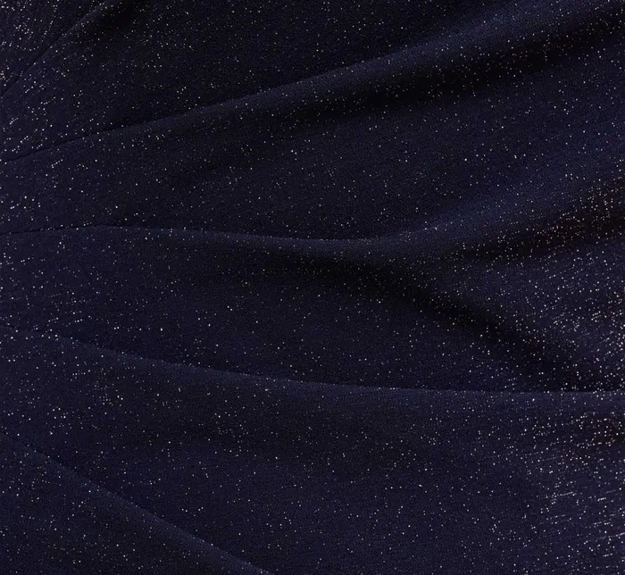 Adrianna Papell Off The Shoulder Ruched Metallic Knit Long Column Gown In Light Navy Light Navy Women Formal Dresses Adrianna Papell Off The Shoulder Ruched Metallic Knit Long Column Gown In Light Navy Light Navy Women Formal Dresses