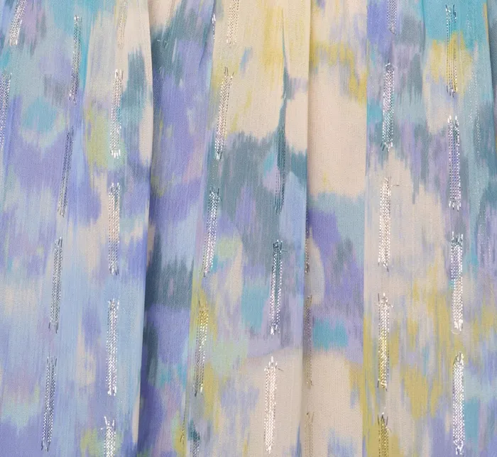 Adrianna Papell Plus Size Watercolor Floral Print Gown With Off The Shoulder Neckline In Blue Multi Blue Multi Women Floral Dresses Adrianna Papell Plus Size Watercolor Floral Print Gown With Off The Shoulder Neckline In Blue Multi Blue Multi Women Floral Dresses