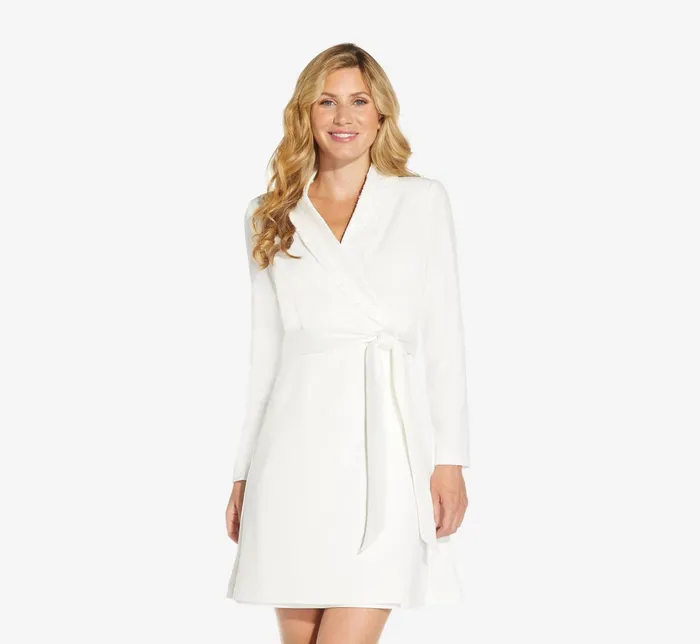 Adrianna Papell Sequin Collar Tuxedo Dress In Ivory Ivory Women Cocktail Dresses Adrianna Papell Sequin Collar Tuxedo Dress In Ivory Ivory Women Cocktail Dresses