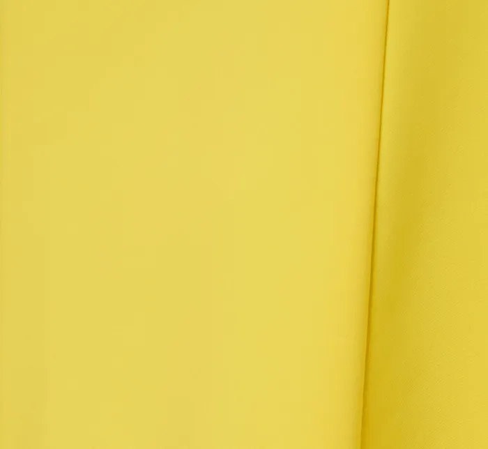 Adrianna Papell Stretch Crepe Long Halter Mermaid Dress With Cutouts In Lemon Lemon Women Long Dresses Adrianna Papell Stretch Crepe Long Halter Mermaid Dress With Cutouts In Lemon Lemon Women Long Dresses