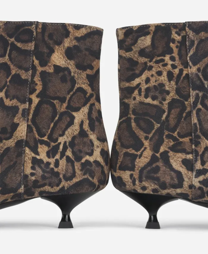 AGL Animalier Ankle Boot Brown Lenor Bootie Women Booties