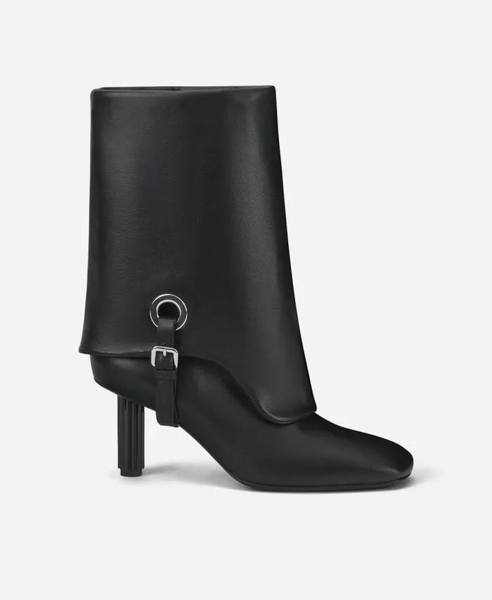 AGL Boot With Adjustable Shaft Black Dorica Q Soft Women Booties