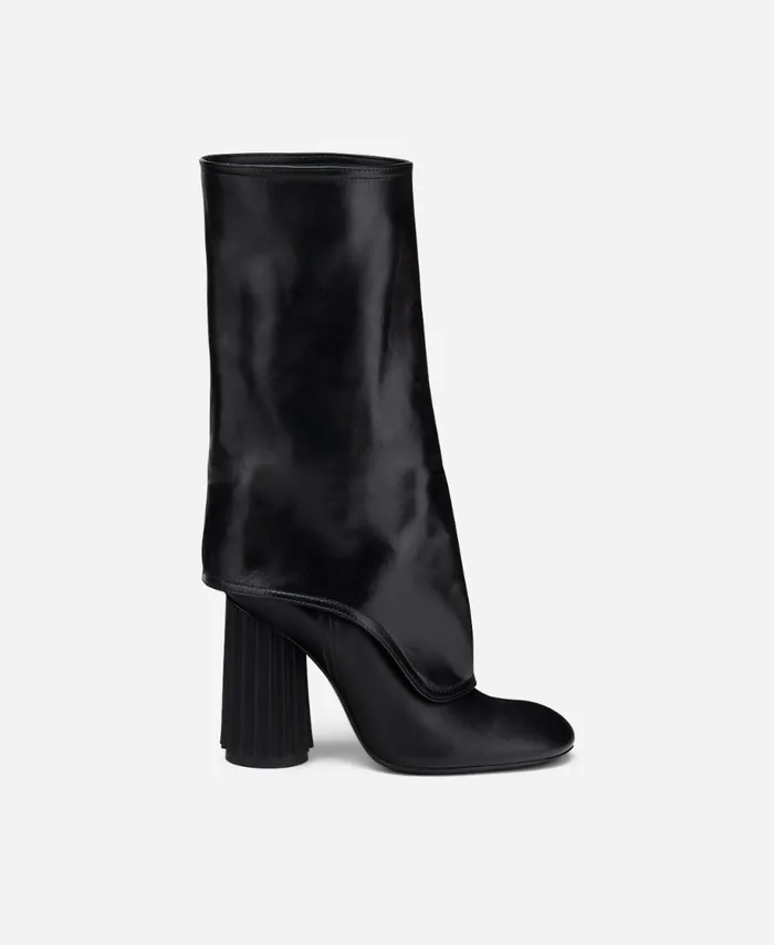 AGL Boot With Column Heel Black DORICA Women Boots