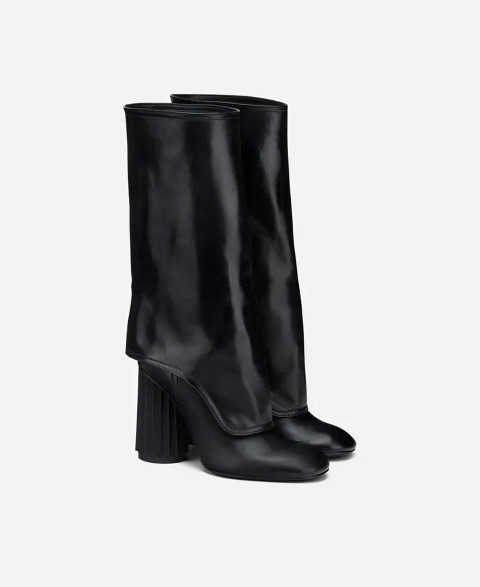 AGL Boot With Column Heel Black DORICA Women Boots