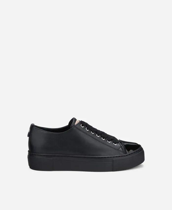 AGL Captoe Sneaker Black MOLLIE Women Sneakers
