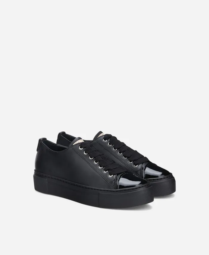 AGL Captoe Sneaker Black MOLLIE Women Sneakers