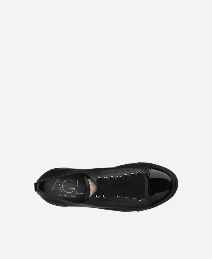 AGL Captoe Sneaker Black MOLLIE Women Sneakers