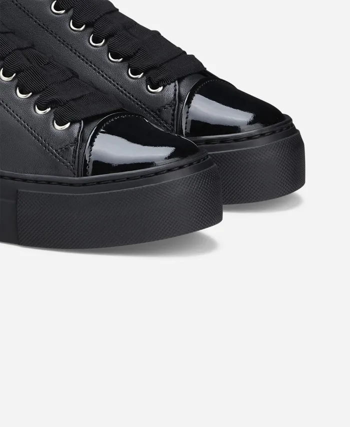 AGL Captoe Sneaker Black MOLLIE Women Sneakers