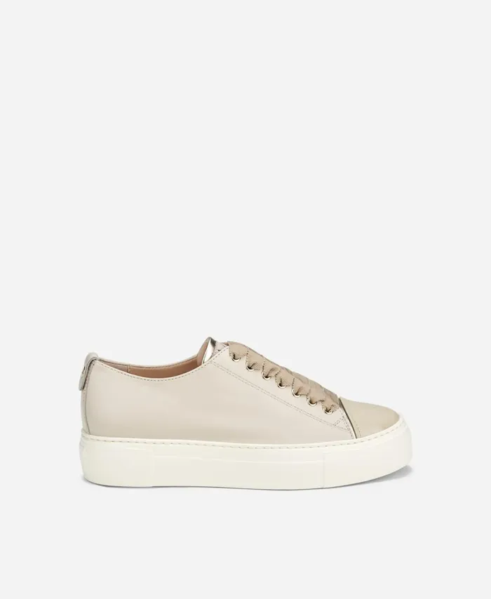 AGL Captoe Sneaker Cream Mollie Women Sneakers