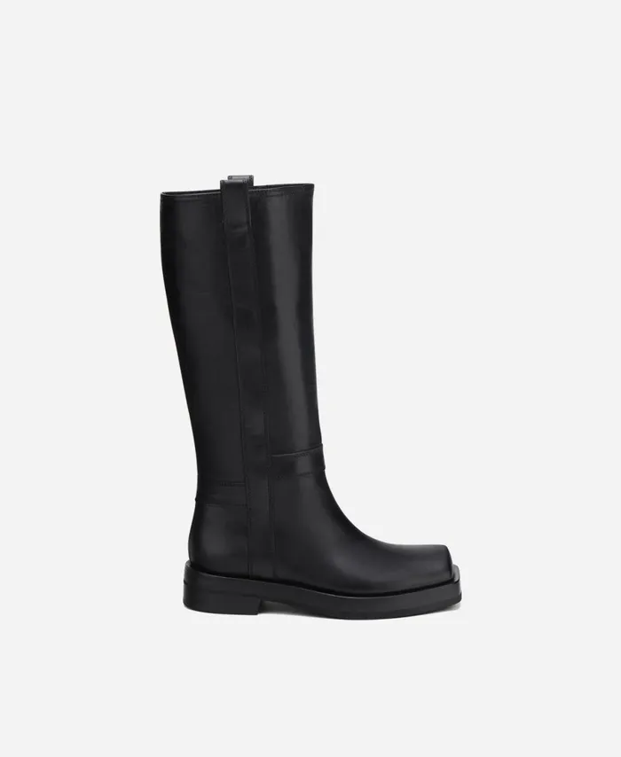 AGL Cowboy Boot Black RINA BOOT Women Boots