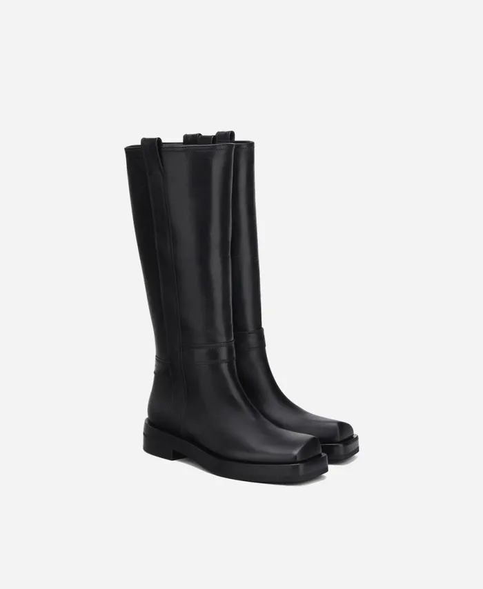 AGL Cowboy Boot Black RINA BOOT Women Boots