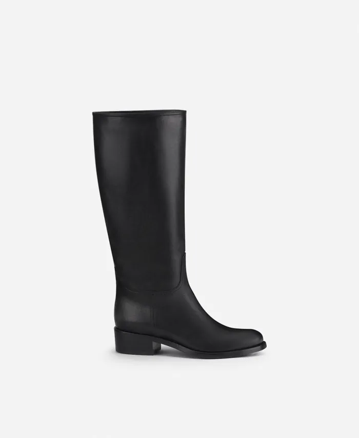 AGL Leather Boot Black Georgia Women Boots