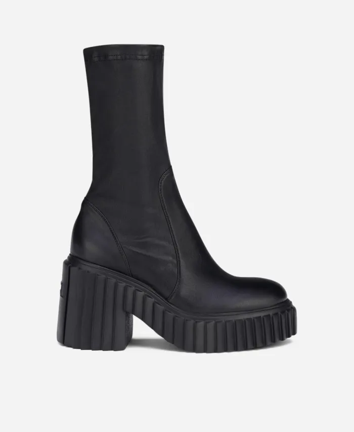 AGL Stretch Bootie Black TIGGY STRETCH Women Booties