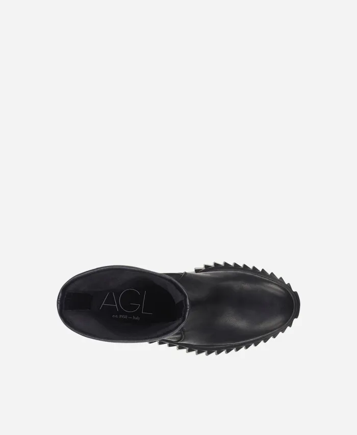 AGL Stretch Bootie Black TIGGY STRETCH Women Booties