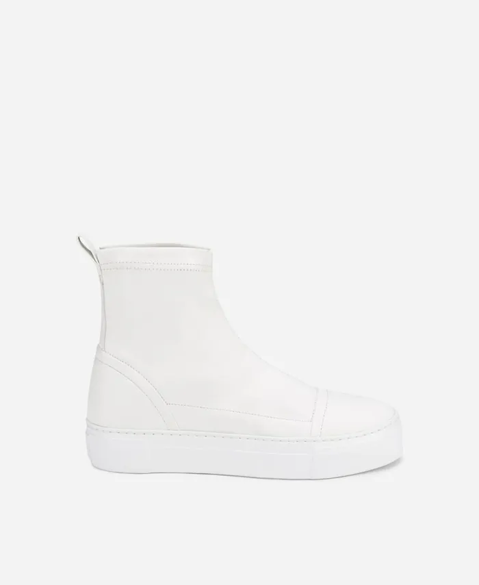 AGL Stretch Sneaker White IRENE Women Sneakers