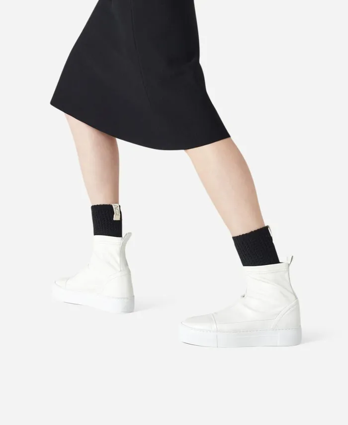 AGL Stretch Sneaker White IRENE Women Sneakers