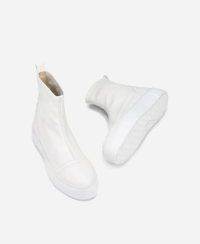 AGL Stretch Sneaker White IRENE Women Sneakers