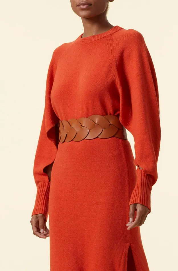 Altuzarra Braided Belt Neutrals Women Belts