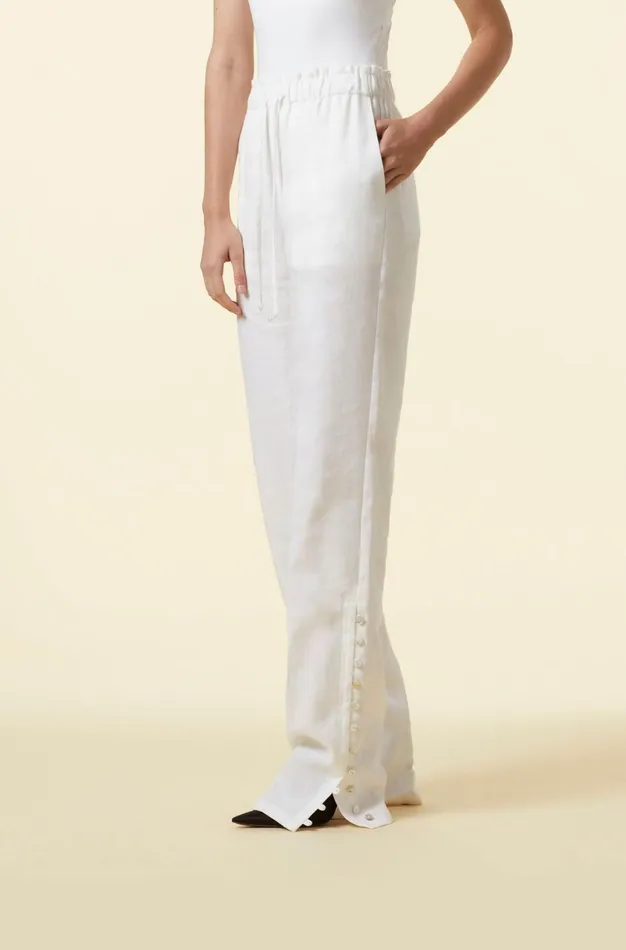 Altuzarra Catkin Pant White Women Pants