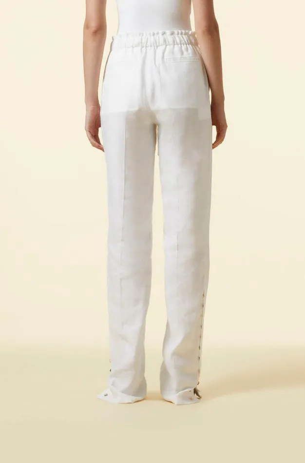 Altuzarra Catkin Pant White Women Pants