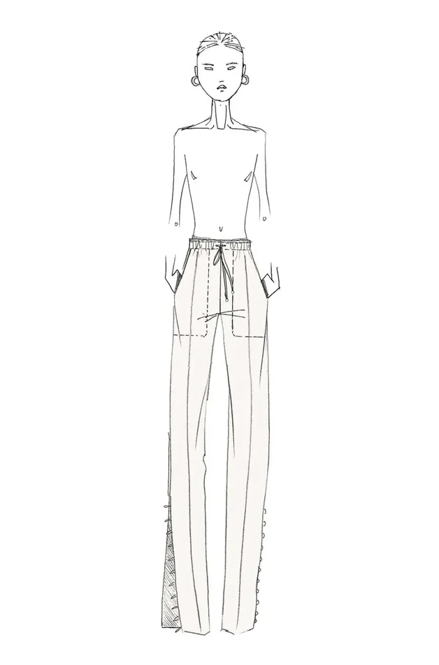 Altuzarra Catkin Pant White Women Pants