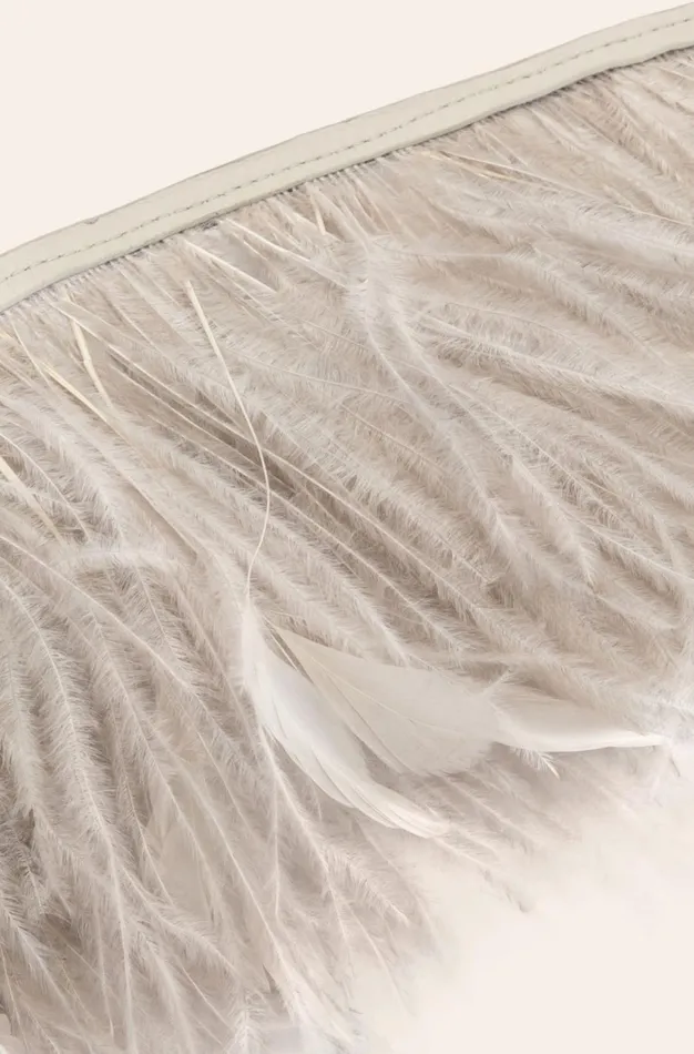 Altuzarra Feather Belt Grey Women Belts