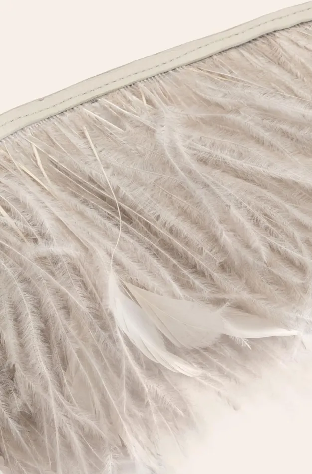 Altuzarra Feather Belt Grey Women Belts