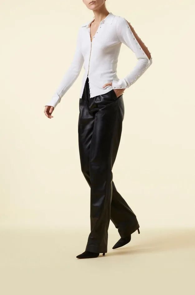 Altuzarra Hill Knit Cardigan White Women Tops