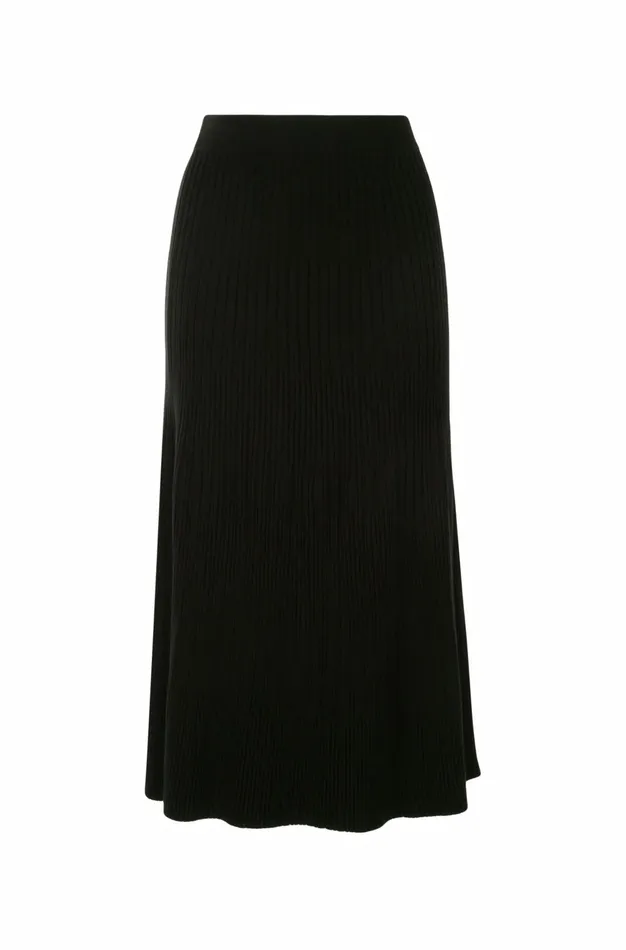 Altuzarra Ireene Knit Skirt Black Women Skirts