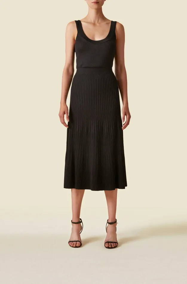 Altuzarra Ireene Knit Skirt Black Women Skirts