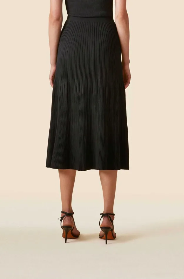 Altuzarra Ireene Knit Skirt Black Women Skirts