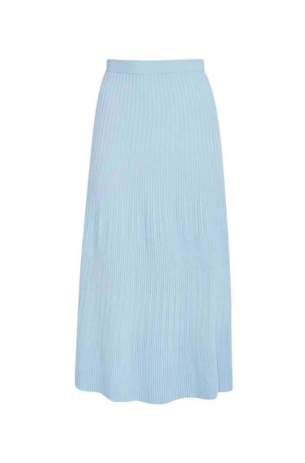 Altuzarra Ireene Knit Skirt Blue Women Skirts