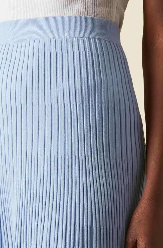 Altuzarra Ireene Knit Skirt Blue Women Skirts