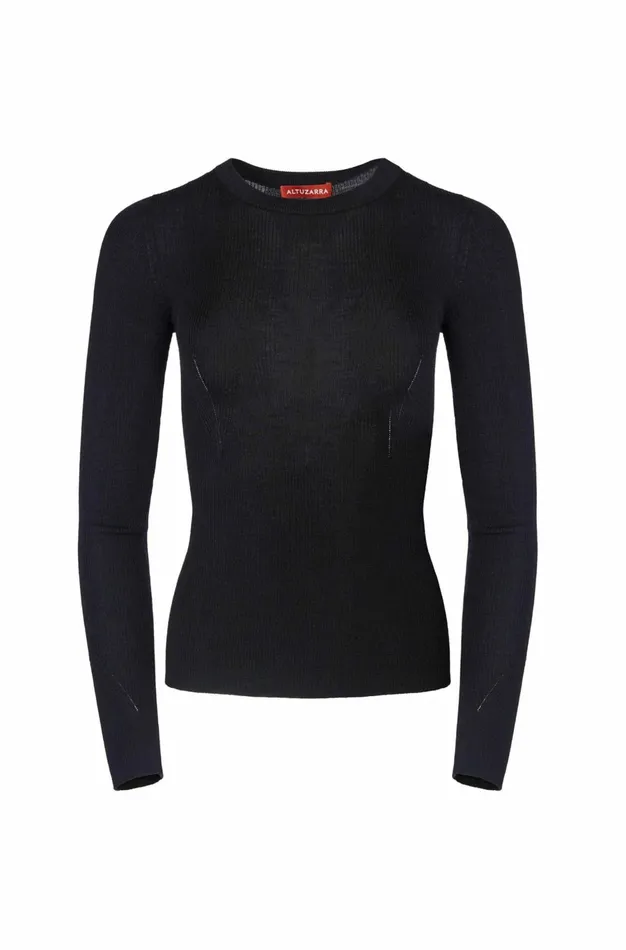 Altuzarra Iris Sweater Black Women Tops