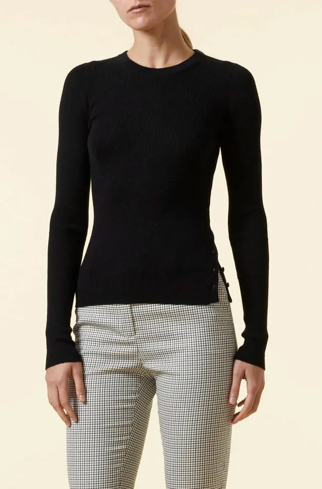 Altuzarra Iris Sweater Black Women Tops