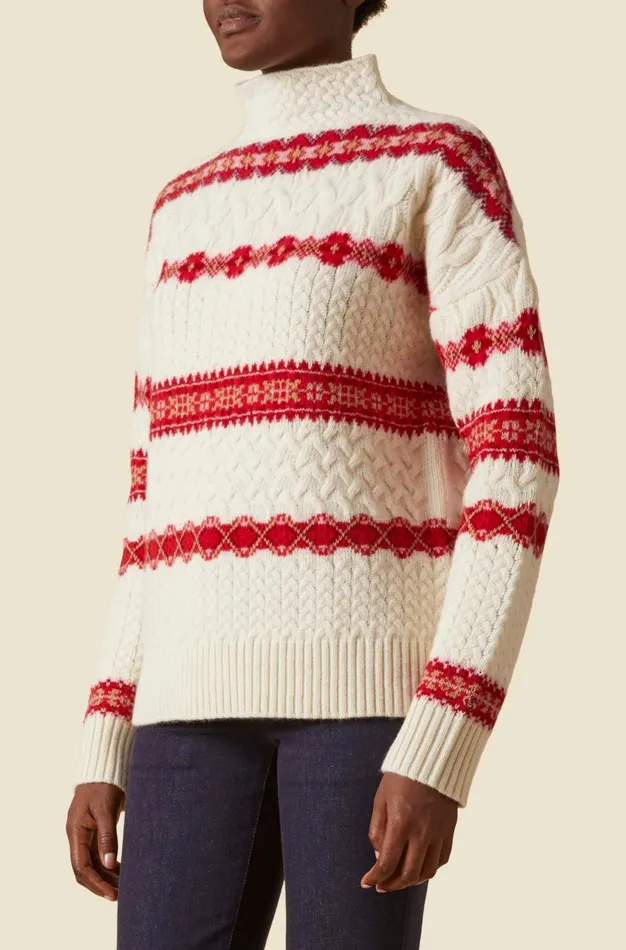 Altuzarra Jac Knit Sweater White Women Tops