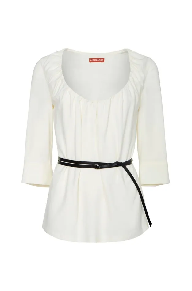 Altuzarra Nika Top White Women Tops