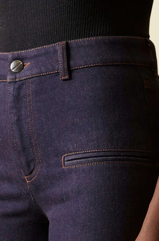 Altuzarra Serge Denim Pant Blue Women Pants