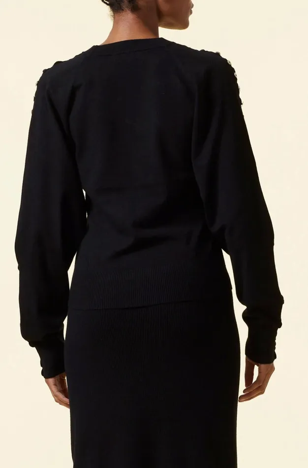 Altuzarra Thallo Sweater Black Women Tops