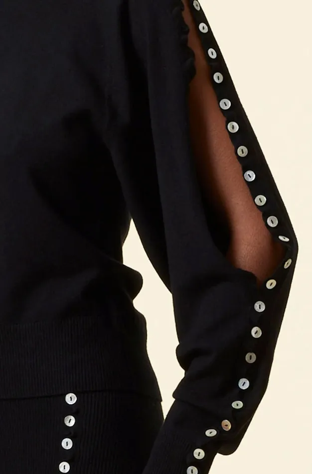 Altuzarra Thallo Sweater Black Women Tops