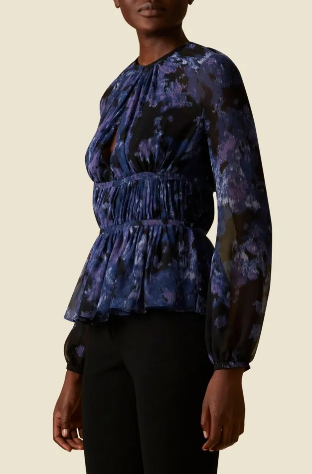 Altuzarra Therese Top Blue Women Tops