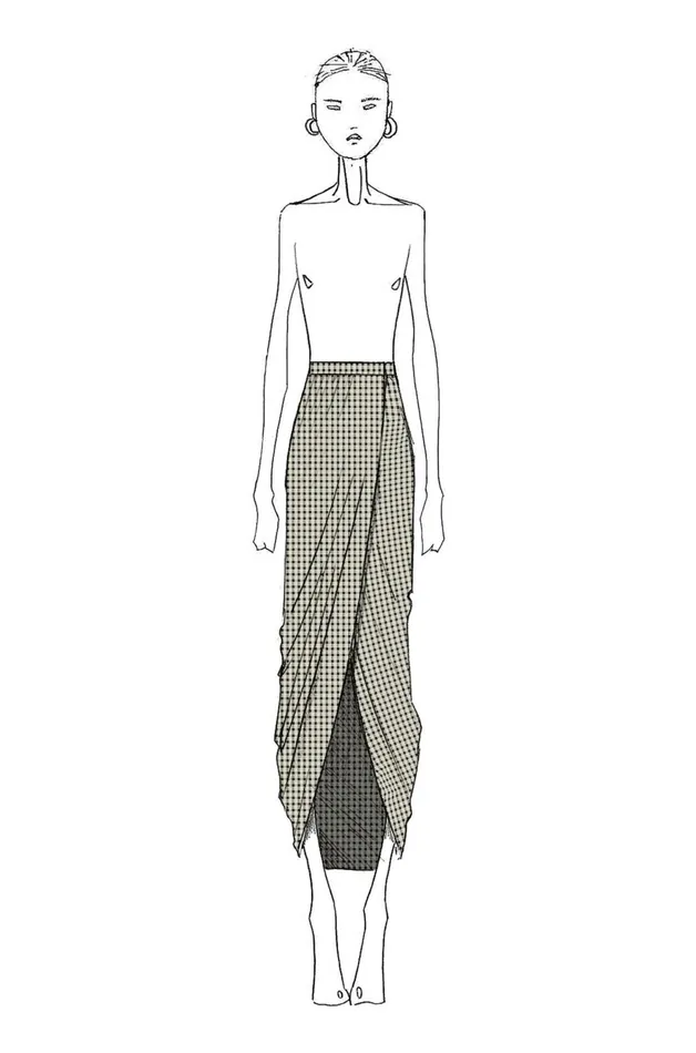 Altuzarra Zinnia Skirt Black Women Skirts