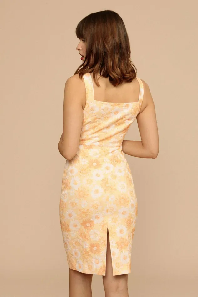 AMALIA Dress Orange Tournesol Women Rouje Dresses