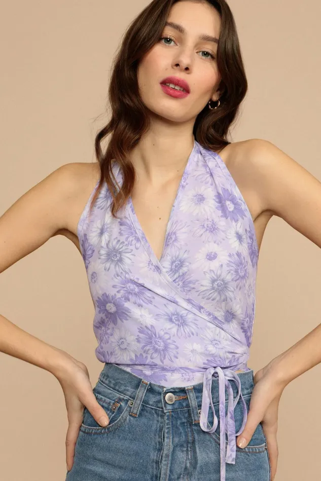 AMBER Top Lilas Tournesol Women Rouje Blouses and Tops