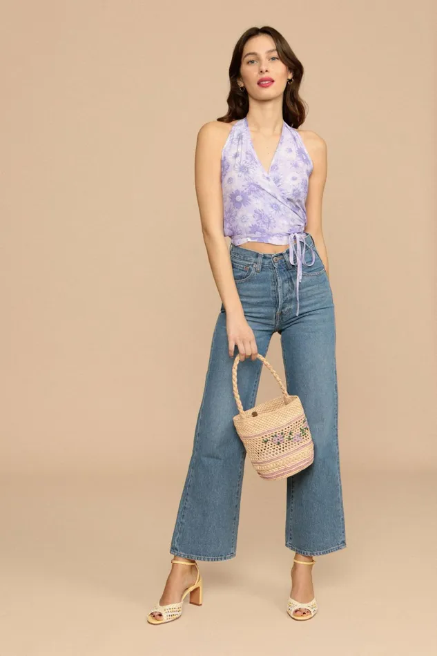AMBER Top Lilas Tournesol Women Rouje Blouses and Tops